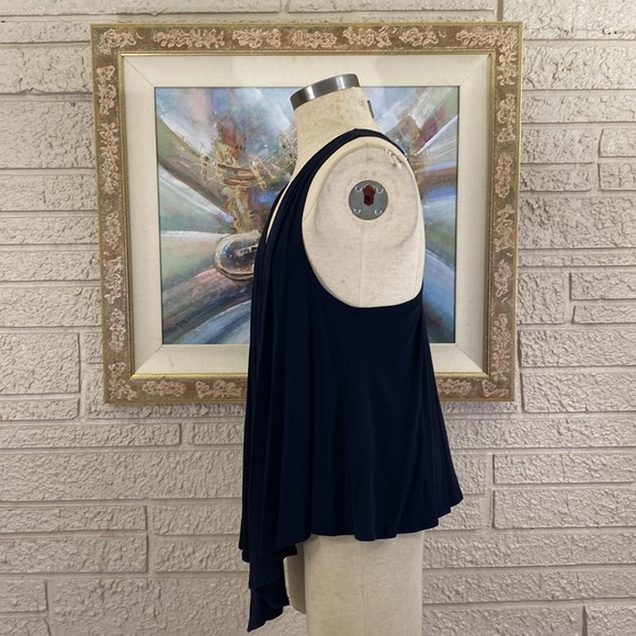 Fibers By Barbara Lesser Cardigan Duster Vest - Picture 3 of 9